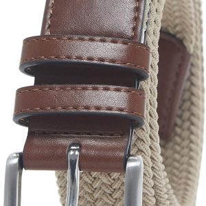Men's Stretch Woven Braid Belt